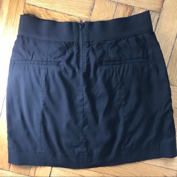 Helmut Lang black miniskirt w. pockets size 0 - Picture 3 of 7